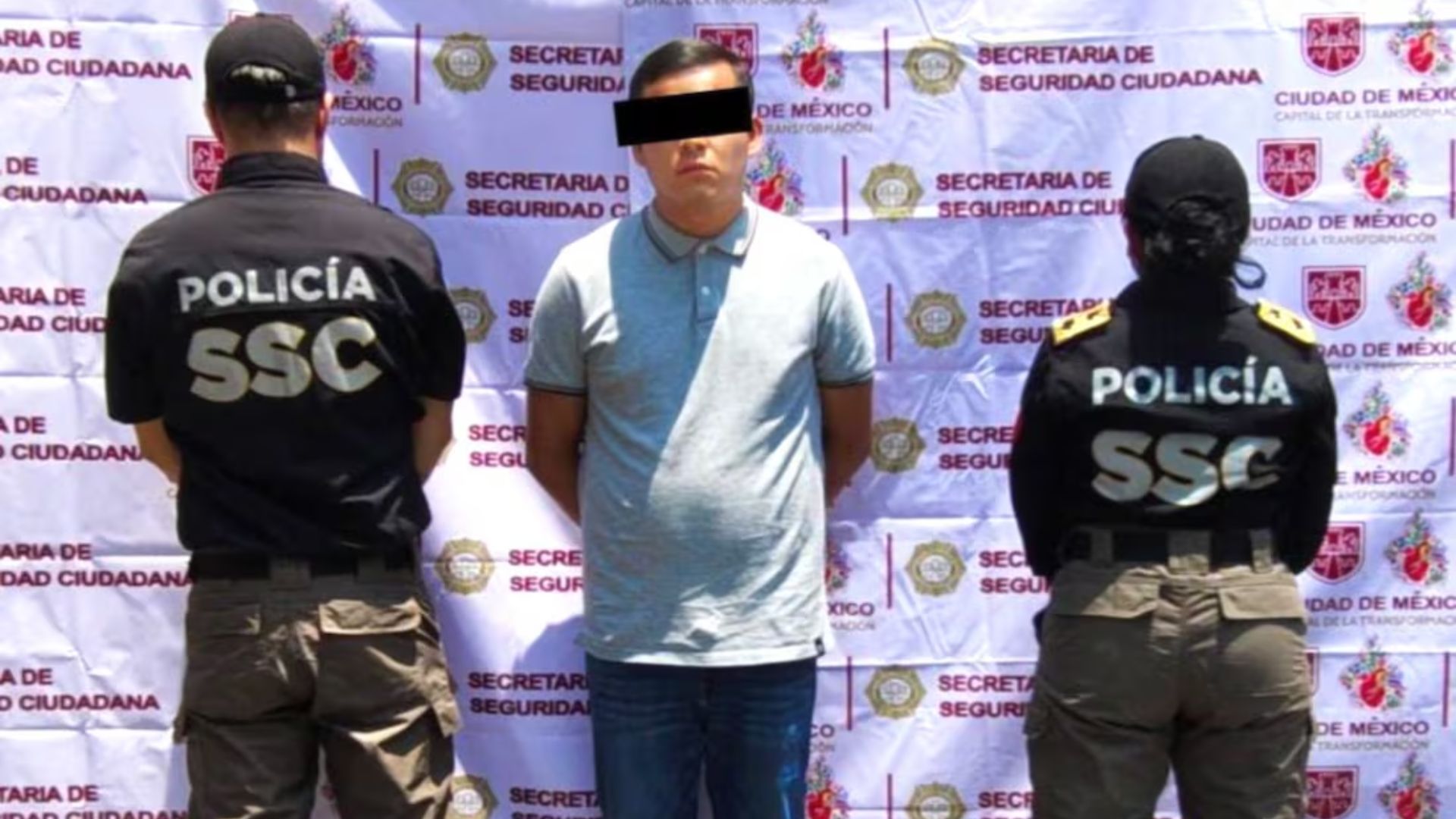 Autoridades de la CDMX detienen a Alberto “N”; colaborador de “La Unión Tepito”
