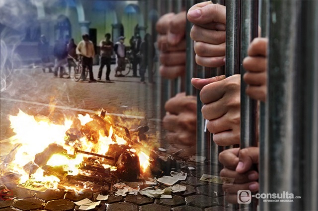 Saldrán bajo fianza seis hombres por linchamiento en Ajalpan
