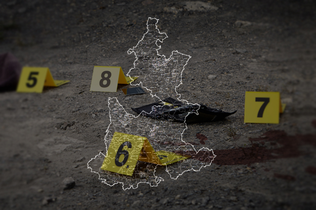 Asesinan a 4 hombres en distintos municipios de Puebla