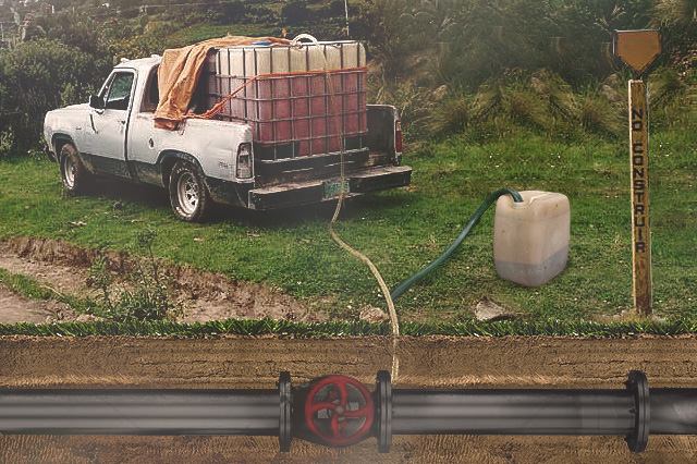 7 de cada 10 tomas clandestinas en Puebla no son denunciadas