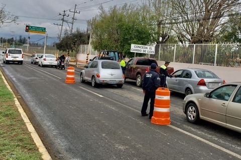 Hoy No Circula en Tehuacán deja 40 unidades en el corralón