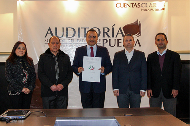 Auditoría Puebla recibe el distintivo Empresa Familiarmente Responsable