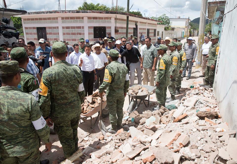 EPN y Gali suman esfuerzos para reconstruir zonas dañadas