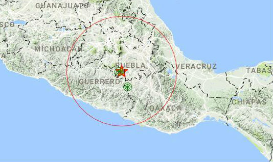 Tiembla en la Mixteca de Puebla; autoridades descartan daños