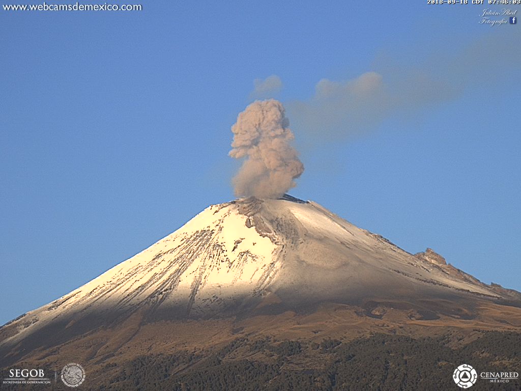 Mantente alerta, conoce el mapa de peligros del Popocatépetl