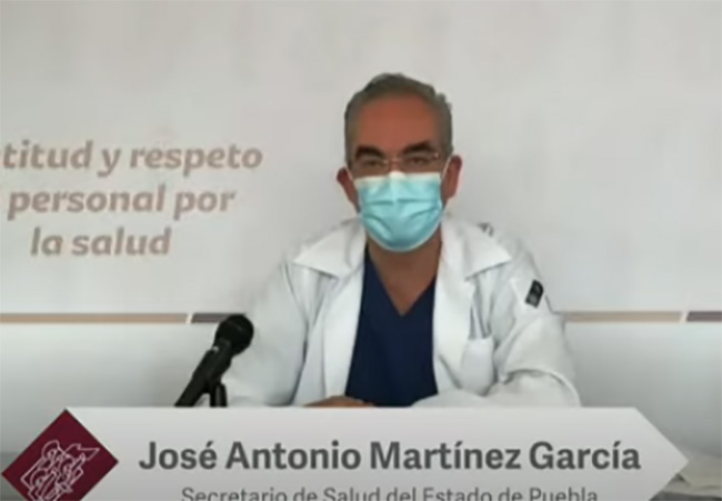 Puebla registra solo 26 casos covid en 24 horas