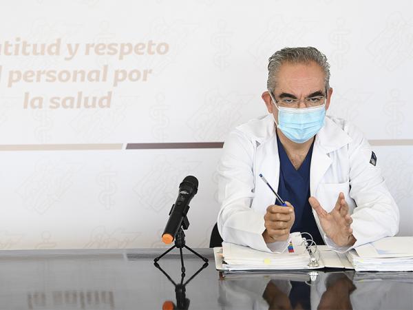 VIDEO Puebla registrará 650 contagios diarios por Covid-19 en 10 días