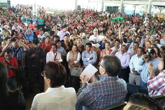 En Tehuacán, Doger pide regresar registro civil a juntas auxiliares