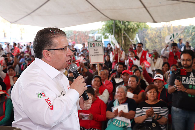 Regresar seguridad a la zona del Triángulo Rojo, ofrece Enrique Doger