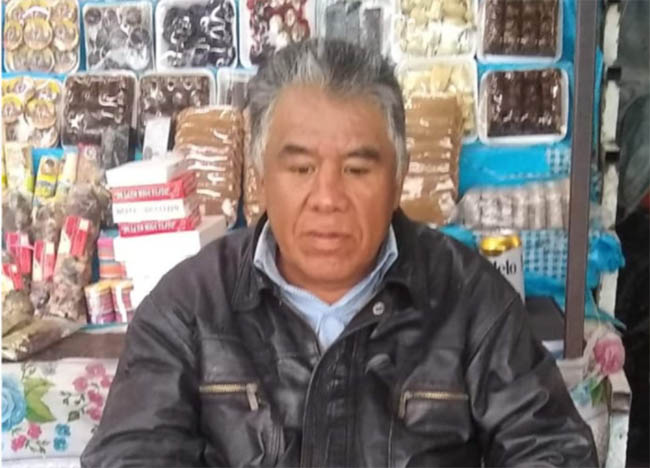 Familiares buscan a don Juan Sánchez; desapareció en Texmelucan