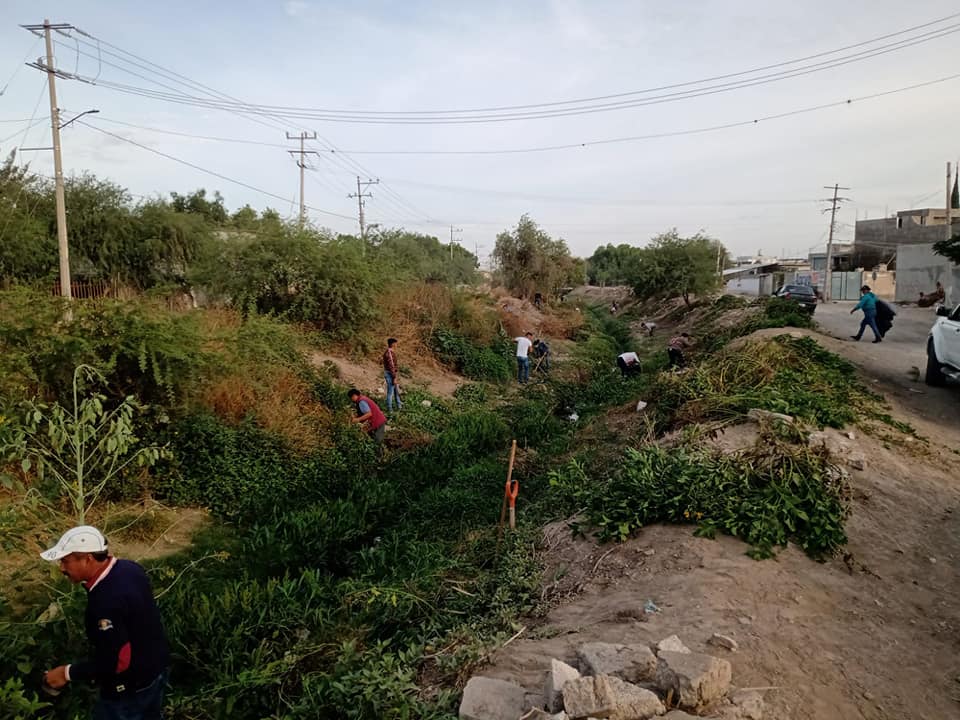 Comienzan limpieza del dren de Valsequillo en Tehuacán