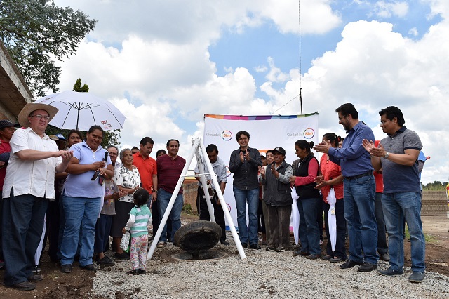Inician obras por 5 mdp en juntas auxiliares de San Pedro Cholula