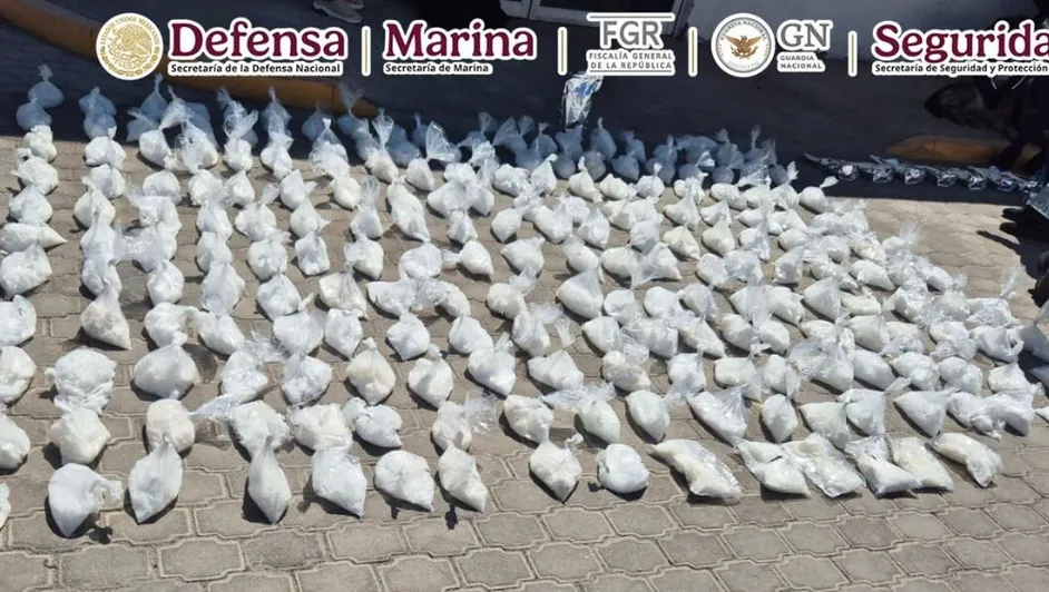 Hombre que transportaba más de 200 kilos de metanfetamina fue detenido