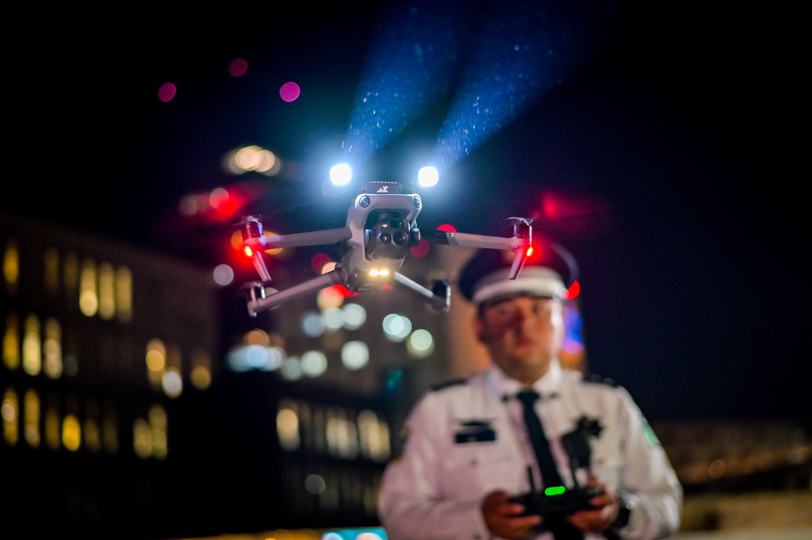 Incorpora Policía Auxiliar drones para servicios de seguridad