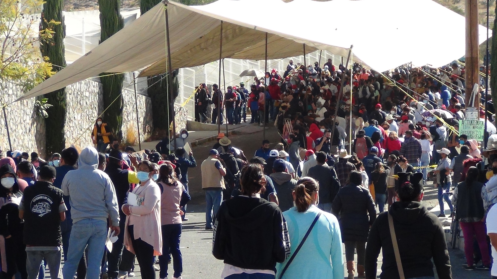 Casi 11 mil personas se vacunaron contra el Covid en Tecamachalco en dos días