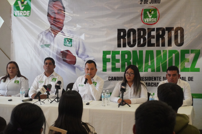 Un mes después inicia campaña candidato del Verde a la alcaldía de Tecamachalco