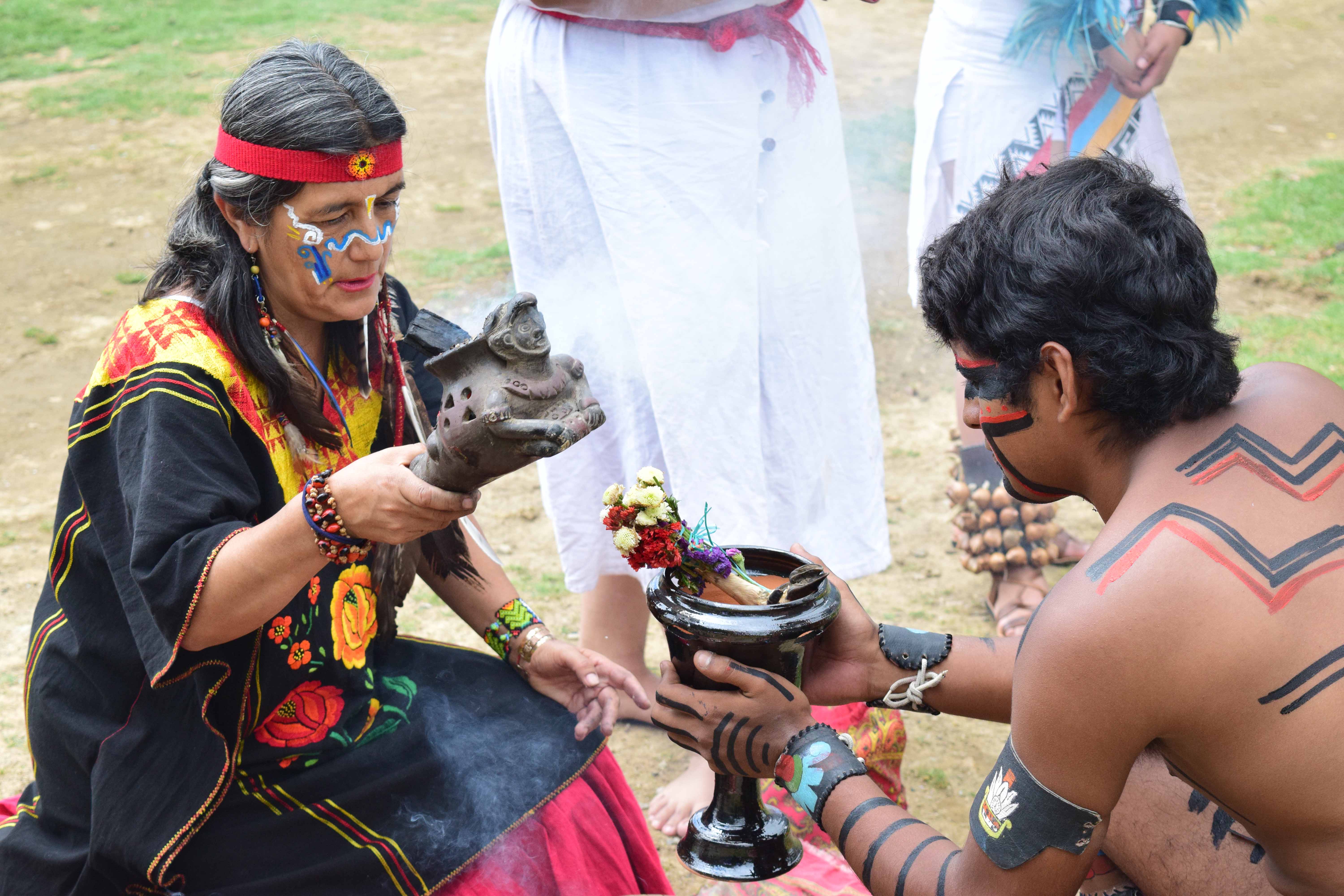 Reciben la primavera en Tlatlauquitepec con ritual en el Cerro Cabezón 