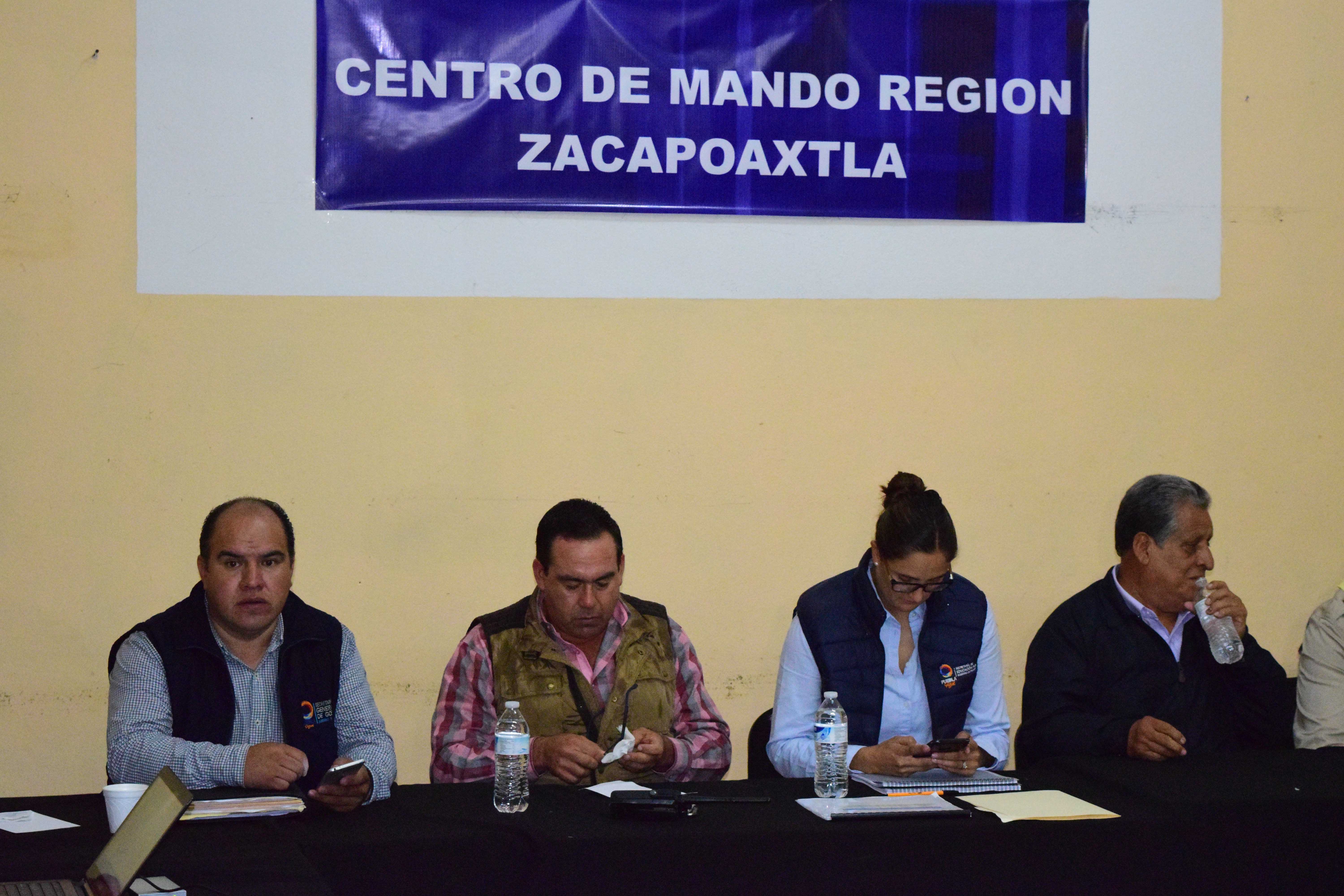Abren albergues por Franklin en 6 municipios en región de Zacapoaxtla