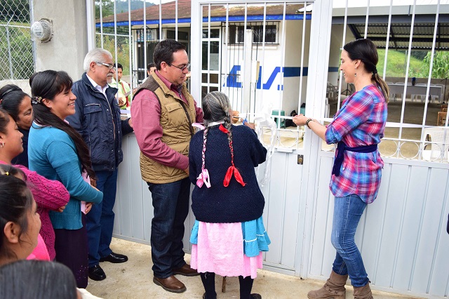 Inauguran cercado de Casa de Salud en comunidad de Zacapoaxtla