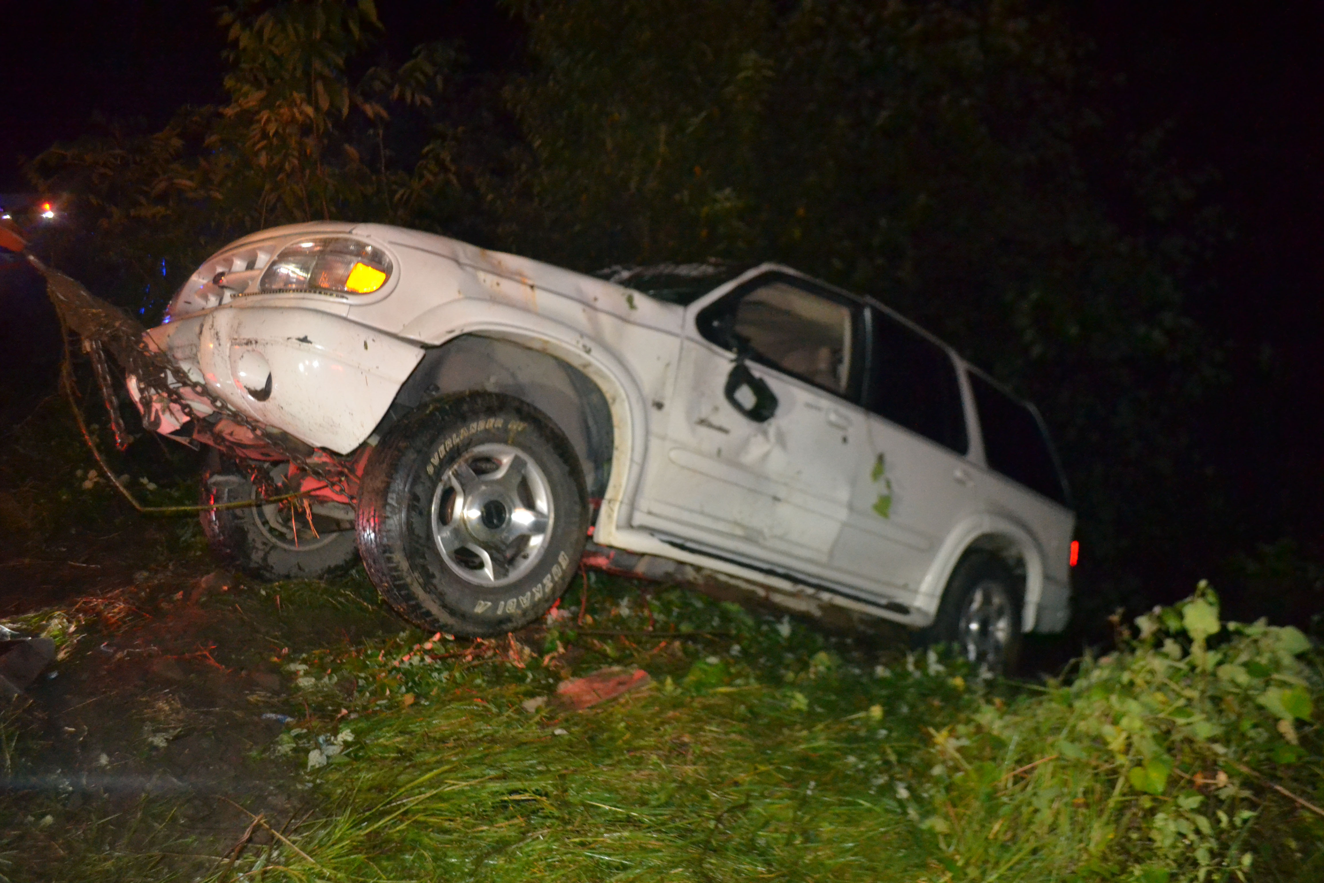 Volcadura deja 2 mujeres heridas en la Acuaco-Zacapoaxtla