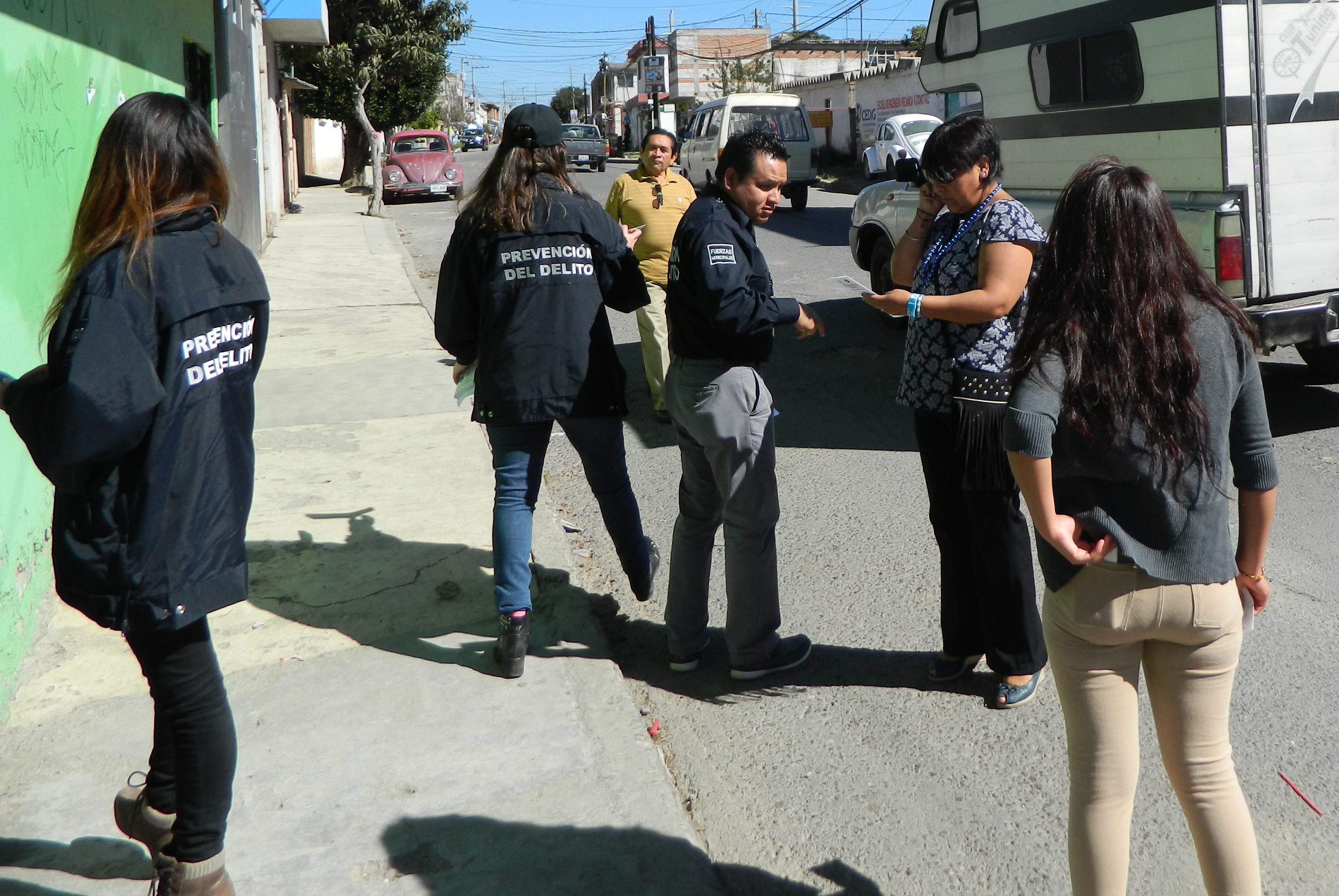 Realizan acciones para prevenir delitos en Cuautlancingo