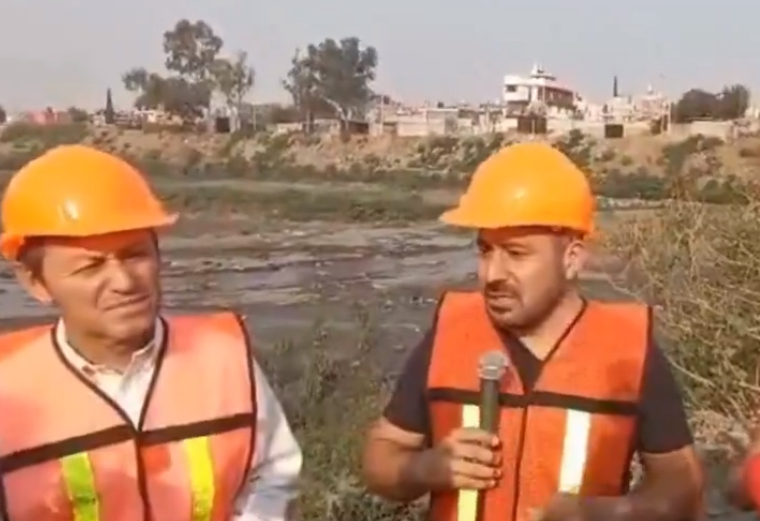 Adán Domínguez supervisa limpieza de vasos reguladores