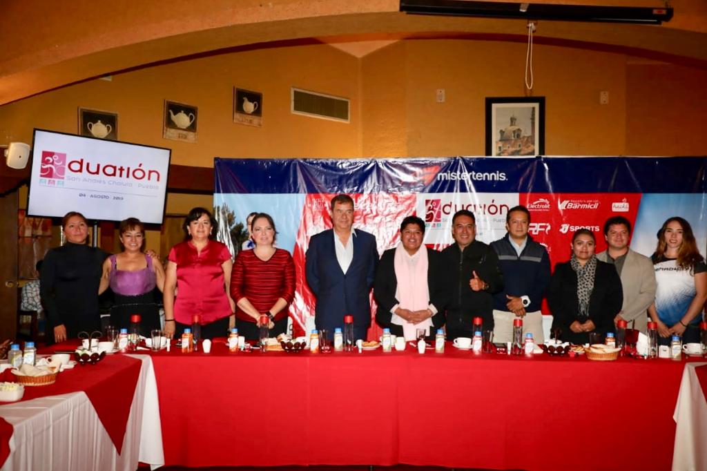 Presentan el Duatlón San Andrés Cholula 2019