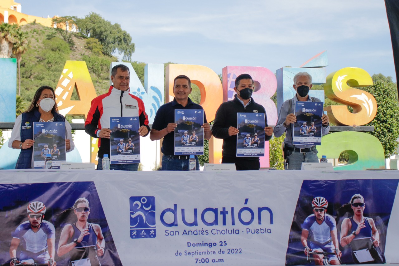 Continúa la historia del duatlón de San Andrés Cholula