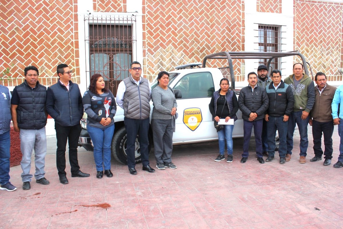 Ayuntamiento entrega patrullas a juntas auxiliares de Tepeaca
