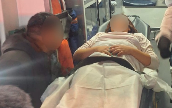 Policías colaboran en nacimiento de bebé en taxi por aplicación en la CDMX