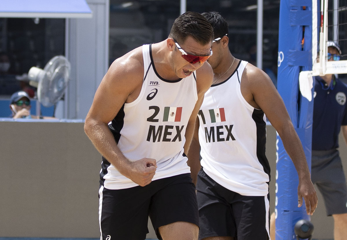 México logra primer triunfo en voleibol de playa olímpico