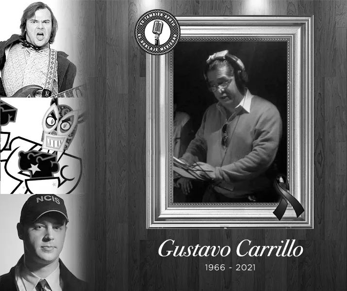 Murió Gustavo Carrillo, actor de doblaje 