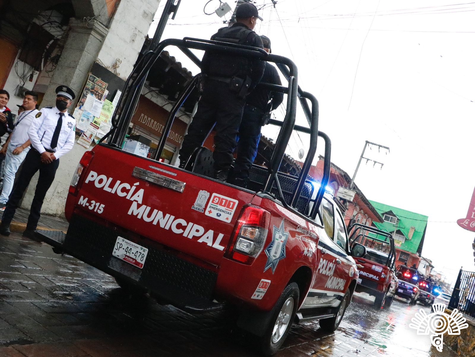 En Huauchinango realizan operativo especial entre 17 policías municipales y la estatal