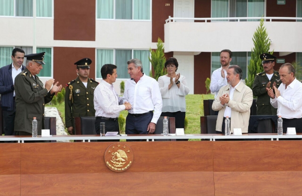 Peña Nieto reitera trabajo coordinado con el gobernador Antonio Gali