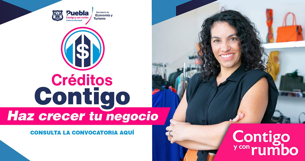 Créditos Contigo se acerca a juntas auxiliares de la capital poblana