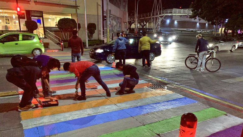 Grupos pro vida sí discriminaron al repintar cruce: Conapred