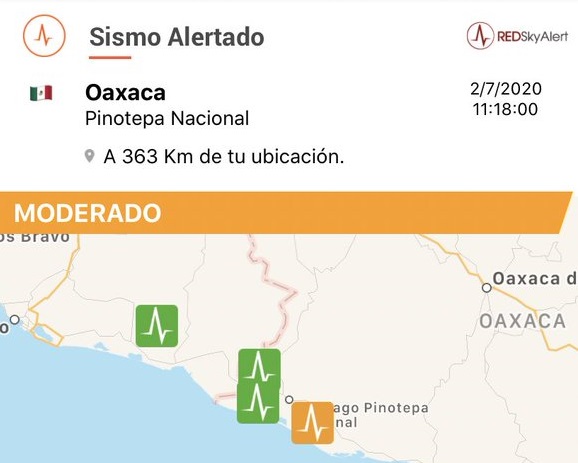 Sismo en Oaxaca logra ser percibido en varios estados; Puebla entre ellos