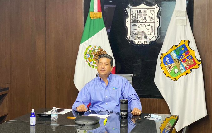 Gobernador de Tamaulipas dio positivo a COVID19