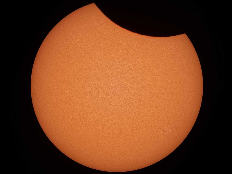 Así es el primer eclipse solar del año