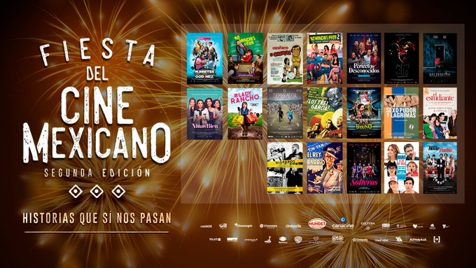 Celebra las Fiestas Patrias en el cine con entradas a 20 pesos