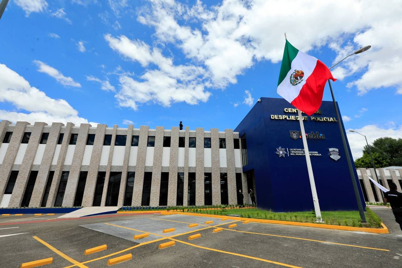 Inaugura Ayuntamiento de Puebla centro policial para fortalecer acciones de vigilancia  