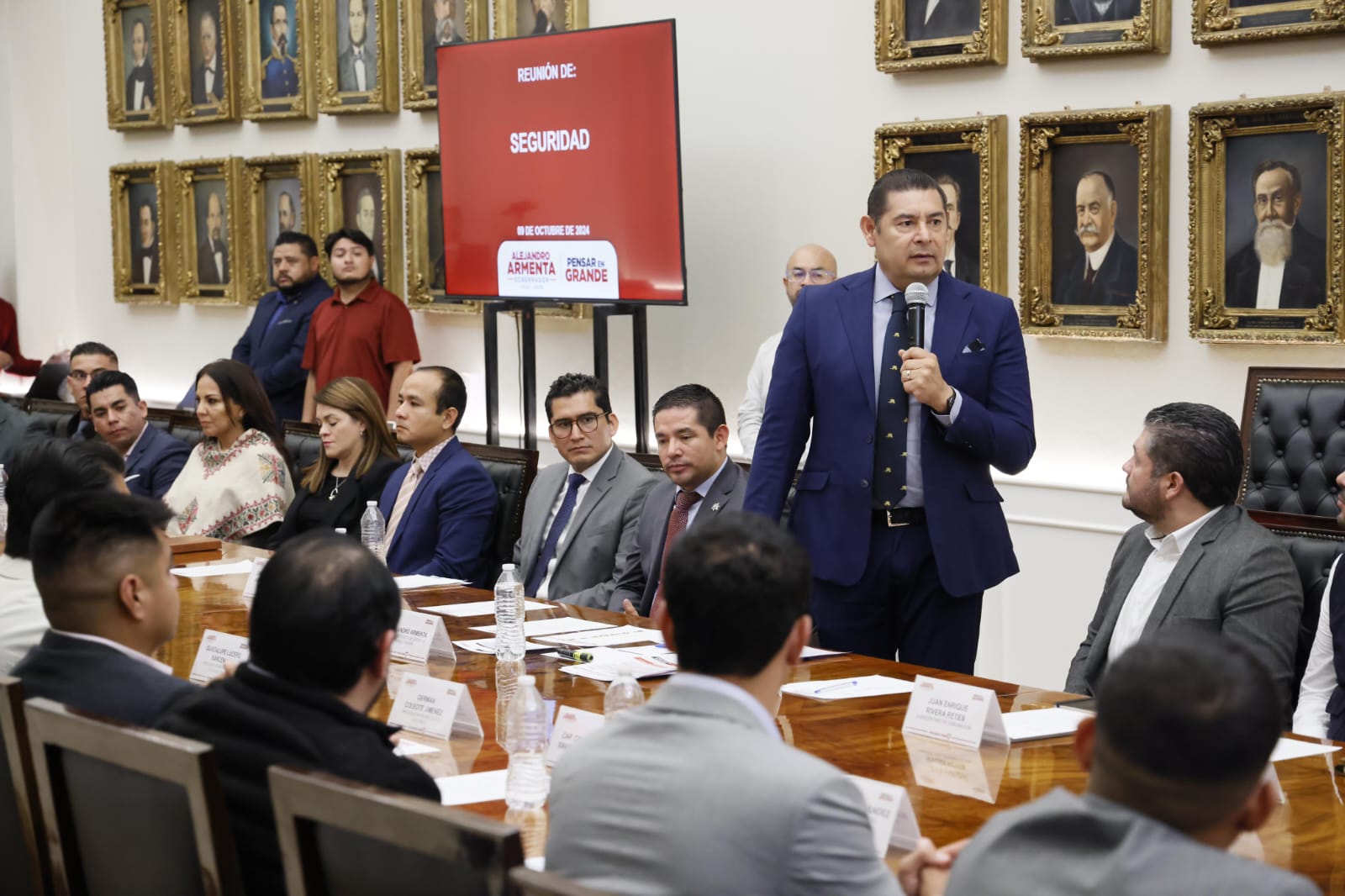 La obra humana más importante de Puebla es la seguridad: Armenta