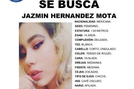 Piden localizar a Jazmín, desapareció en Cholula