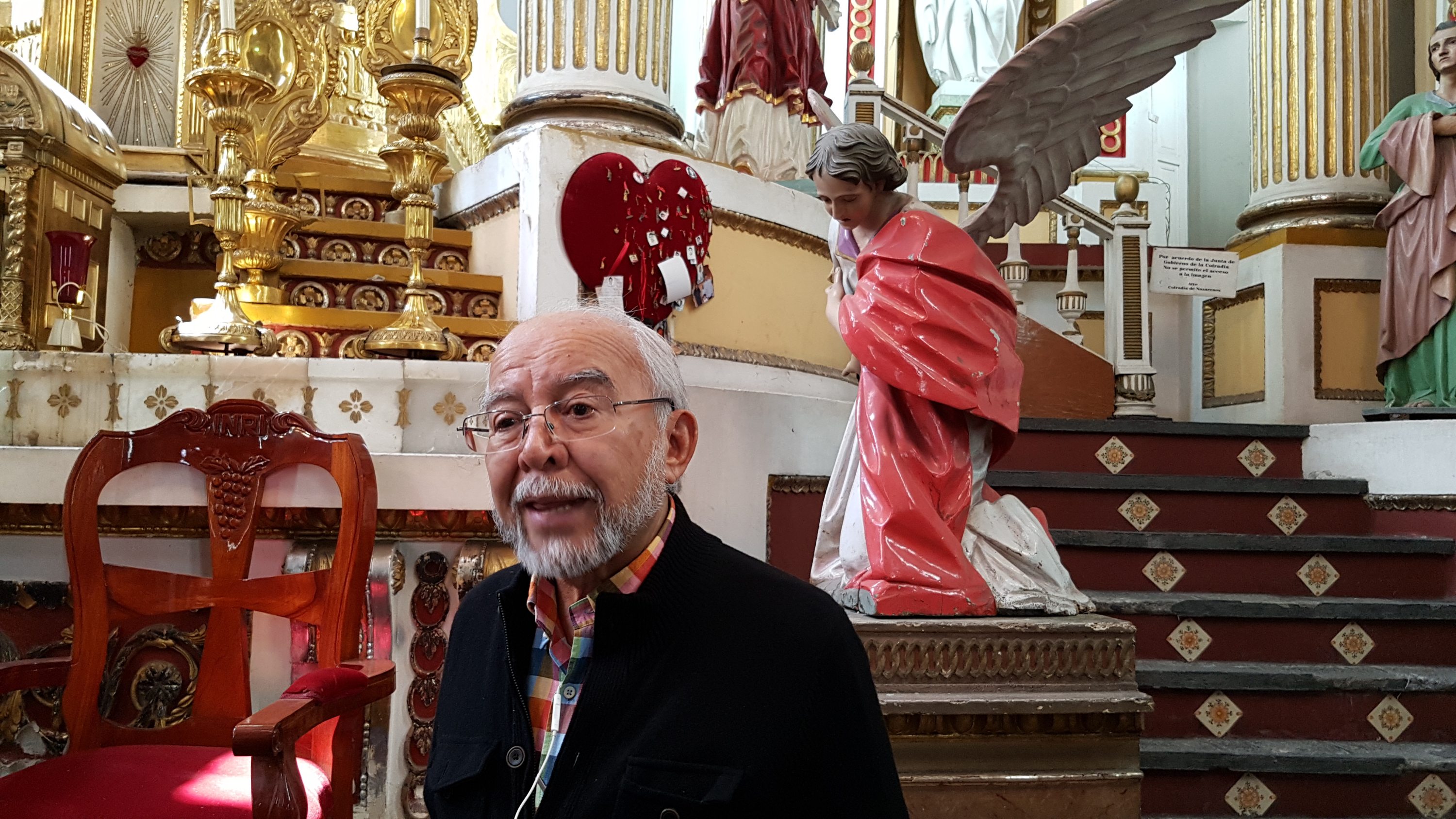 VIDEO Eduardo Merlo presenta su libro Antiguo Hospital del Señor San Roque de la Puebla de los Ángeles