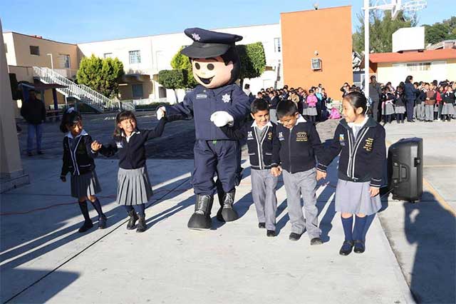 Reanudan en Huejotzingo cursos de educación vial en escuelas 