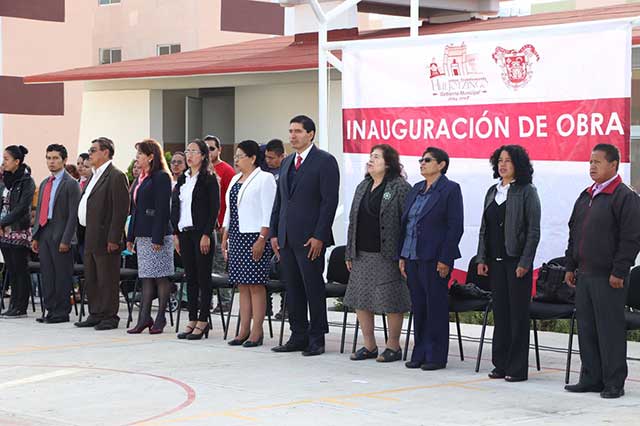 Inauguran infraestructura del Centro de Educación Primaria