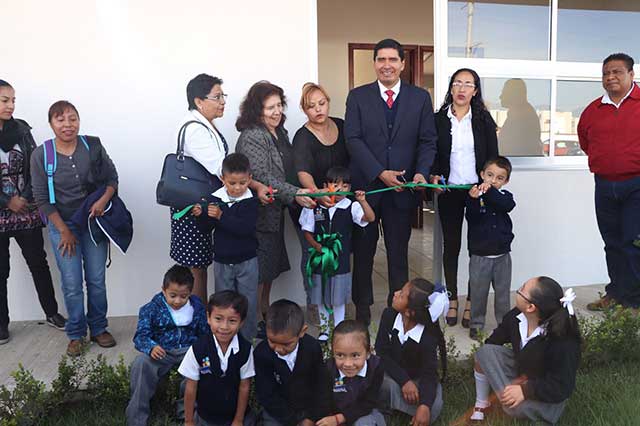 Inauguran infraestructura del Centro de Educación Primaria