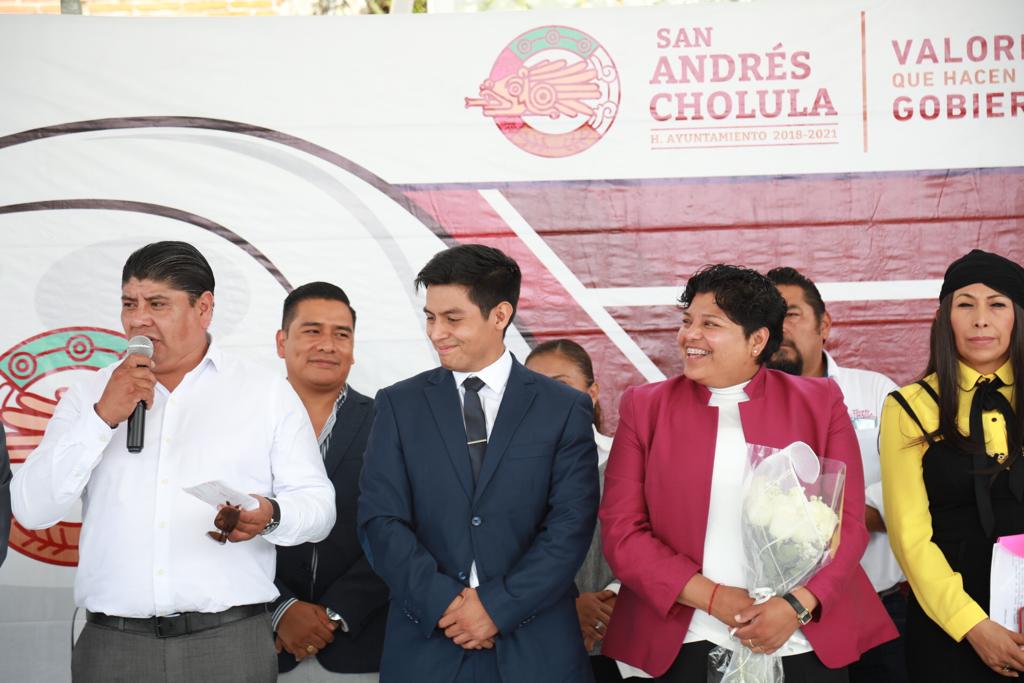 Inaugura Pérez Popoca domo en escuela de Concepción Guadalupe
