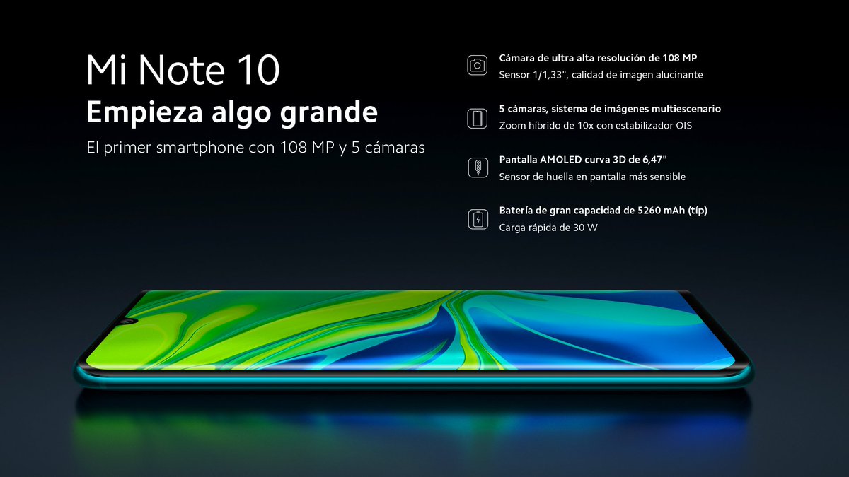 Xiaomi lanza nuevo Smartphone con cinco cámaras