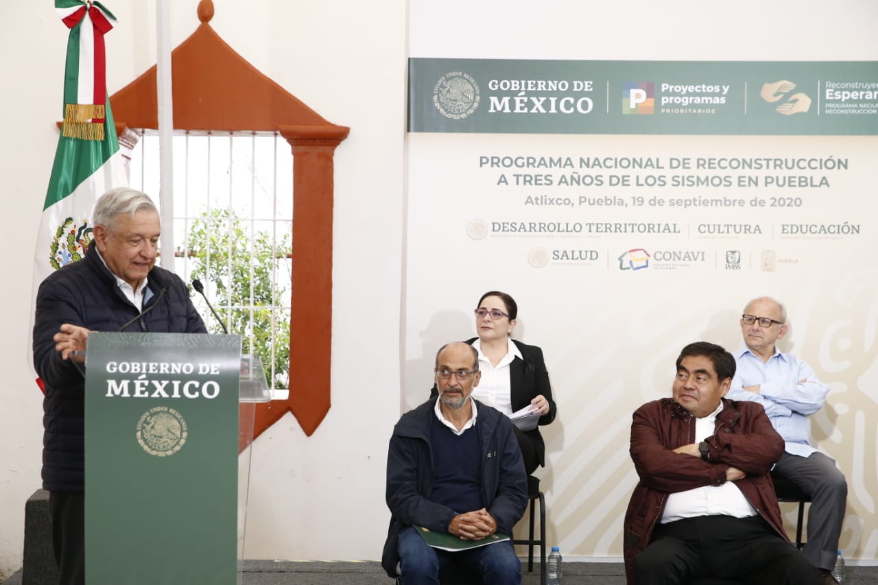 SEP se instalará en Puebla a más tardar en 2021: AMLO